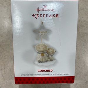 NIB 2013 Hallmark Keepsake Godchild Ornament